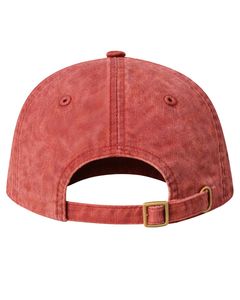 Gorra de Béisbol de Algodón Lavado Color Naranja Óxido, Lisa, Ajustable, Unisex, Deportiva, Informal, Transpirable, Cómoda, de Primera Calidad - Product Image 2