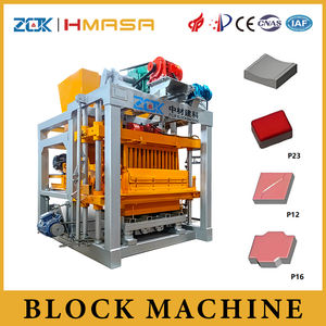 Machine à fabriquer des blocs entièrement automatique ZCJK pour briques creuses/solides/de <span class=keywords><strong>pavé</strong></span>, usine de blocs de béton et de ciment QTJ4-20A - Product Image 4