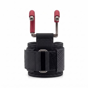 High Quality <b>Weight</b> <b>Lifting</b> Hooks Gym Fitness <b>Set</b> Weightlifting Wrist Straps Heavy Duty Pull-ups Power <b>Lifting</b> Grips with Padded - Product Image 3