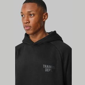 Sudadera con capucha de diseño casual para hombre, de alta calidad, con logotipo personalizado, talla grande, personalizable con bordado en seda y estampado en relieve, estilo vintage, oversize. - Product Image 1