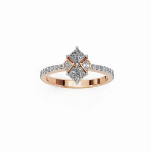 ZAWO HOUSE Luxury Pave Setting Diamond Ring Unisex Stylish New Design Sterling <b>Silver</b> Moissanite Ring for Everyday Wear Gift - Product Image 6