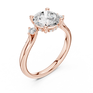 IGI Certified Lab Grown Diamond Gold <b>Ring</b> for women Elegant Fine Jewelry <b>Statement</b> <b>Ring</b> for Engagement Wedding Anniversary Gift - Product Image 2