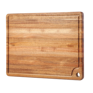 Showbox Extra <b>Large</b> Bamboo Cutting Board Wooden Carving Board for Turkey, Meat, <b>BBQ</b> LARGEST Wood Butcher Block Chopping Board - Product Image 1