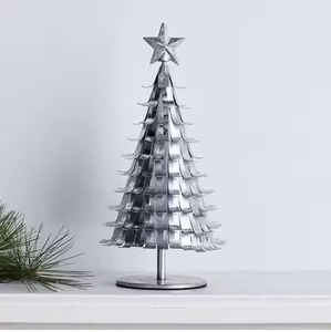 Elegant Metal <b>Christmas</b> <b>Tree</b> Decor Piece Premium Holiday Ornament for Living Rooms - Product Image 5