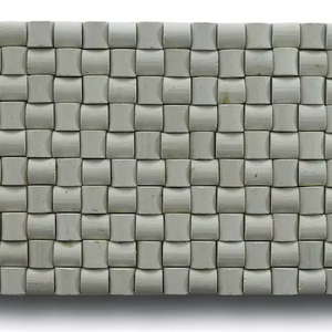 Bali Natural <b>White</b> Limestone Tiles Modern Design Wall Cladding Tumbled Finish Cut-To-Size Hotel Application - Product Image 1