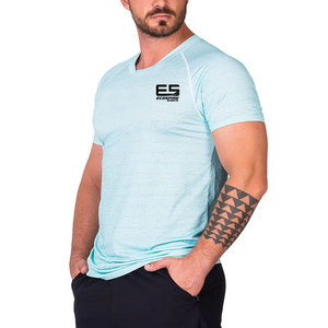 เสื้อยืดยิมสำหรับผู้ชายระบายอากาศได้เสื้อยืดออกกำลังกายใส่สบาย - Product Image 3