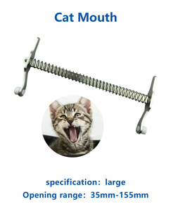 ที่เปิดปากสัตว์เลี้ยงสแตนเลสสำหรับสุนัขและแมว ยี่ห้อ Blowmed พร้อมขนาดที่ปรับได้และตัวดึงคุณภาพสูง - Product Image 5