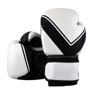 Wholesale Customizable PU Leather Boxing <b>Gloves</b> <b>Moisture</b> Wicking Lace-Up Closure MMA Training Punching Bag Use FORESIGHT - Product Image 1
