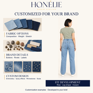 <span class=keywords><strong>Jeans</strong></span> da Donna a Vita Media, Gamba Dritta Rilassata, Blu Chiaro Vintage, Lunghezza Intera, Cinque Tasche, Chiusura con Zip, OEM ODM, Vestibilità Personalizzata, Etichette Lavabili - Product Image 2