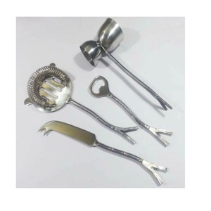 Fabricant et fournisseur indien en gros d'ustensiles de cuisine design, de couverts et d'outils de table en métal avec manche incrusté de os - Product Image 2