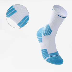 Comfortable Solid Color Spring Sports <b>Socks</b> <b>High</b> Quality Breathable Quick Dry Customizable Body Football Basketball <b>Knee</b> <b>Socks</b> 2 - Product Image 1