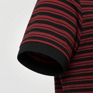 เสื้อโปโลผู้ชายทรงหลวม แขนสั้น ระบายอากาศได้ดี สีพื้น ดีไซน์โดดเด่น - Product Image 5