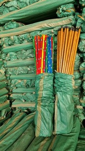 Wooden <b>Mop</b> Stick Broom Handle Durable Natural Wood, Eco-Friendly with PVC Head Dustpan - Product Image 5