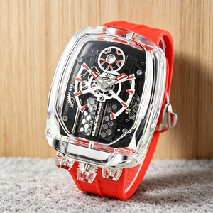 Nuevo Reloj Mecánico de Lujo para Hombre, Diseño Popular 2026, Tendencia de Moda, Caja Tonneau de Acero Inoxidable, Correa de 20 mm - Product Image 2