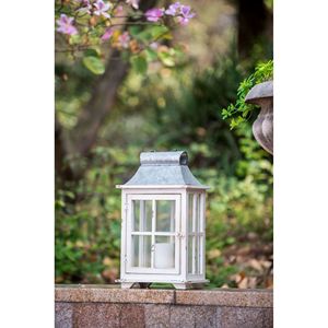 Wooden <b>Hurricane</b> <b>Lantern</b> Holder Decorative Indoor Outdoor Candle Jar for Home Garden Wedding Multiple Sizes Available - Product Image 5