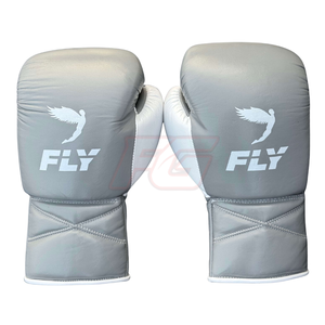 ถุงมือชกมวย MMA ขายส่ง ยี่ห้อ FLY ผลิตตามสั่ง หนังแท้ ปิดนิ้วเต็มรูปแบบ ระบายความชื้นได้ดี ปิดด้วยเชือกผูก สำหรับฝึกซ้อมและแข่งขัน - Product Image 5