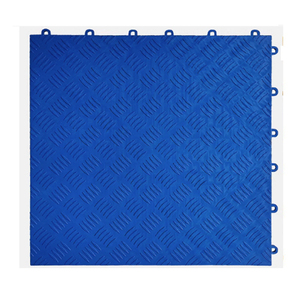 Dalles de sol en plastique pour garage, 40*40*1.8cm, en PP, à emboîtement, solides, durables, pour garage et lavage de voitures - Product Image 2