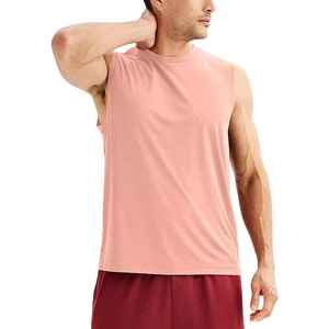 Breathable & High Quality Tank Top Comfortable Quick Dry <b>Running</b> And Fitness Wear Summer Workouts Men's Tank Tops - Product Image 6