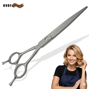 VG10 Japanese Stainless Steel Right-Handed Hair Scissors <b>Set</b> Satin Polish Blades Durable Handles Sharp Edge Leather Pouch - Product Image 1