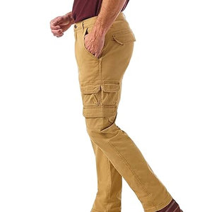 กางเกงคาร์โก้ผู้ชายแฟชั่นทันสมัย ทรงเข้ารูป ผ้าใส่สบาย น้ำหนักเบา เหมาะสำหรับใส่ลำลอง - Product Image 4