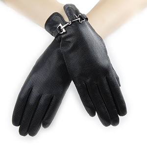 Premium Women Leather Dress <b>Gloves</b> Soft Lambskin Winter Fashion <b>Gloves</b> <b>Touchscreen</b> Custom Logo Wholesale Supplier - Product Image 4
