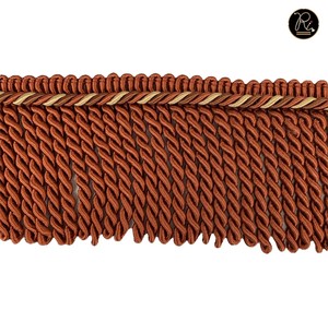 Bordure en dentelle à franges de qualité supérieure or et argent pour robes, rideaux et artisanat, bordure décorative à pompons pour vêtements de mariée et projets DIY - Product Image 5