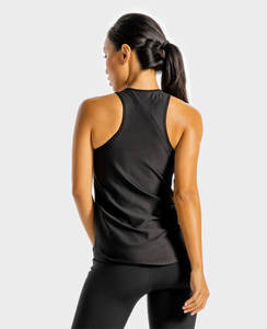 Filles logo personnalisé entraînement Fitness séchage rapide blanc Yoga Gym musculation Singlet débardeur femmes débardeurs respirant - Product Image 4