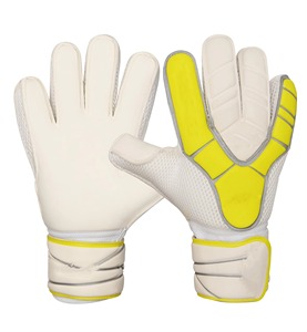 Gants de gardien de but de football, noir, vert néon, doigts entiers, en latex, antidérapants, avec sangle de poignet réglable, respirants, unisexes - Product Image 4