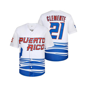 Hommes # 21 # 1 Maillot de baseball World Game Classic Jersey Cousu S-XXXL - Product Image 1