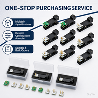 Pince de test et de programmation pour PCB, support de programmation à broches Pogo, 1.27mm 1.5mm 2.0mm 2.54mm, simple ou double rangée, 3P-10P, outil de téléchargement de programmes