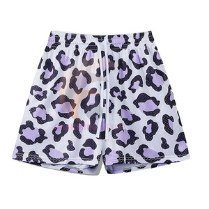 Pantalones Cortos Deportivos de Malla Sólida 100% Algodón para Verano, con Estampado Digital por Sublimación, Logotipo Personalizado, Transpirables, de Secado Rápido, para Gimnasio y Baloncesto - Product Image 1