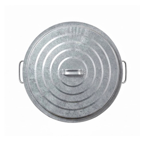 Bote de Basura de Acero Galvanizado de 20 Galones con Tapa - Product Image 3