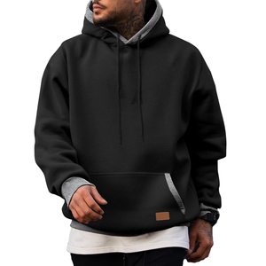 Sweat à capuche vintage oversize à épaules tombantes pour homme, streetwear, haute qualité, en vente - Product Image 1