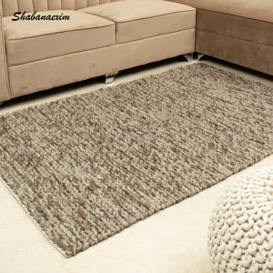Alfombra de picnic Bohemia, alfombra Bohemia marroquí estampada con diamantes, moderna para dormitorio, Alfombra tejida de lana hecha a mano bordada - Product Image 1