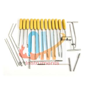 Juego de instrumentos ortopédicos de 22 piezas de calidad superior, nuevos instrumentos alemanes de eliminación de cemento Tipo Mueller, suministro sanitario OldMed - Product Image 1