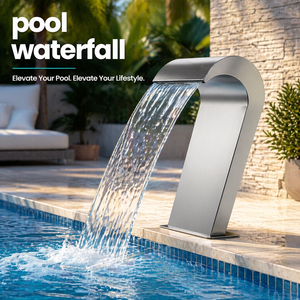HUAXI tende di acqua per la doccia di impatto <span class=keywords><strong>ippocampo</strong></span> Spa <span class=keywords><strong>piscina</strong></span> cascata per il giardino - Product Image 1