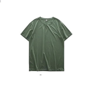 เสื้อยืดคอตตอนถักแบบสั่งทำพร้อมโลโก้สำหรับผู้ชาย ทรงปกติ สวมใส่สบาย ระบายอากาศได้ดี แขนสั้น - Product Image 6