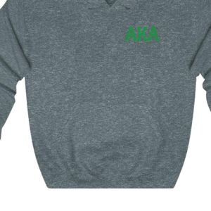 เสื้อฮู้ดดี้สีเขียวพิมพ์ลาย Green Crest ผ้าฟลีซแบบสวม Unisex เสื้อสเวตเชิ้ตสมาคมนักศึกษากรีก รับผลิตแบบ OEM ODM - Product Image 4