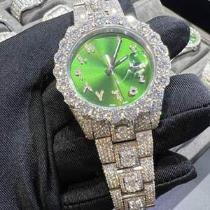 Brand New High Quality Iced Out Lab Grown <b>Watch</b> Colorless Diamond <b>Watch</b> for <b>Men</b> Best Quality Wholesale Price - Product Image 4