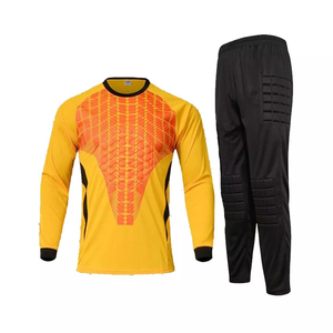 เสื้อผู้รักษาประตูฟุตบอลแขนยาว ปี 2026 คุณภาพสูง พิมพ์ชื่อได้ตามสั่ง ผลิตจากโพลีเอสเตอร์ 100% แห้งเร็ว ระบายอากาศได้ดี รุ่น Sweetheart - Product Image 2