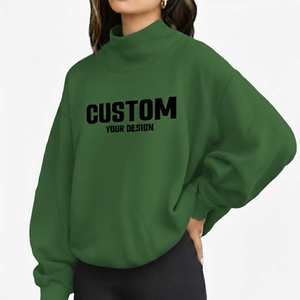 เสื้อสเวตเตอร์โอเวอร์ไซส์ลำลองสำหรับผู้หญิง สไตล์สตรีทแวร์ แขนยาว ใส่สบาย เป็นมิตรกับสิ่งแวดล้อม เนื้อผ้านิตนุ่ม ทรงหลวม แฟชั่นฤดูใบไม้ร่วงและฤดูหนาว - Product Image 6