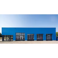 Structure en acier préfabriquée QCF220 pour entrepôt, conception personnalisée avec plan de construction sur mesure