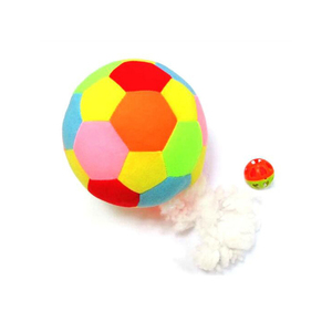 Soft Material Baby Rattle Set 6Pcs Football Soccer Ball Shape Multicolor Unisex Toy for 0 to 24 Months - Product Image 2