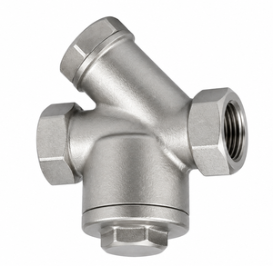 Trampa de vapor termodinámica de acero inoxidable de 1/2 pulgada AISI 420, fundición de precisión con filtro incorporado, rosca hembra BSP - Product Image 4