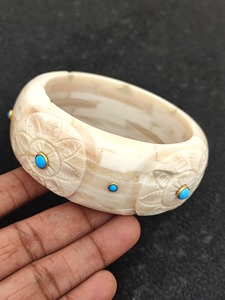 Bracelets pour femmes, artisanat naturel, bracelet en corne de buffle pour femmes, haute qualité - Product Image 5