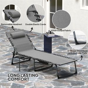 Chaise de camping et de pêche d'extérieur, fauteuil confortable pour le bureau ou la détente au soleil - Product Image 1
