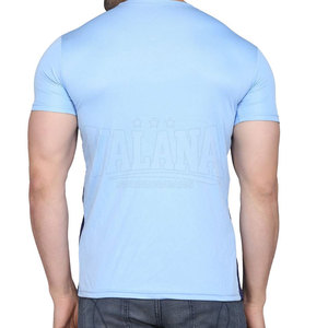 ออกแบบโลโก้ของคุณเอง เสื้อยืดออกกำลังกายผู้ชายทรงสลิม พลัสไซส์ ระบายอากาศได้ดี เป็นมิตรกับสิ่งแวดล้อม ผลิตจากผ้าสแปนเด็กซ์/โพลีเอสเตอร์ คุณภาพพรีเมียม ขายดีอันดับต้นๆ - Product Image 2