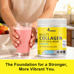 Colágeno Hidrolisado OEM/ODM, Colágeno Bovino de Pastagem, Tipo I e III, Pó de Colágeno para Cabelo, Pele e Unhas - Product Image 4