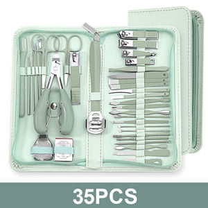 Top Selling <b>Manicure</b> Pedicure Set High Quality Custom Made Stainless Steel Lightweight <b>Manicure</b> <b>Kit</b> With Customized Packaging - Product Image 4