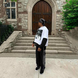 กางเกงวินด์เบรกเกอร์เอวยางยืด ผ้าไนลอน ผู้ชาย สตรีทแวร์ ลำลอง แห้งเร็ว น้ำหนักเบา ทรงหลวม กางเกงแทร็ค รับทำโลโก้ สั่งซื้อจำนวนมาก - Product Image 5